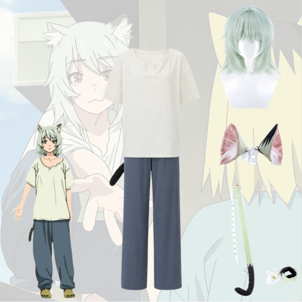 Anime Themed Merchandise - Yani Neko Chainsmoker Cat Nikuko Cosplay