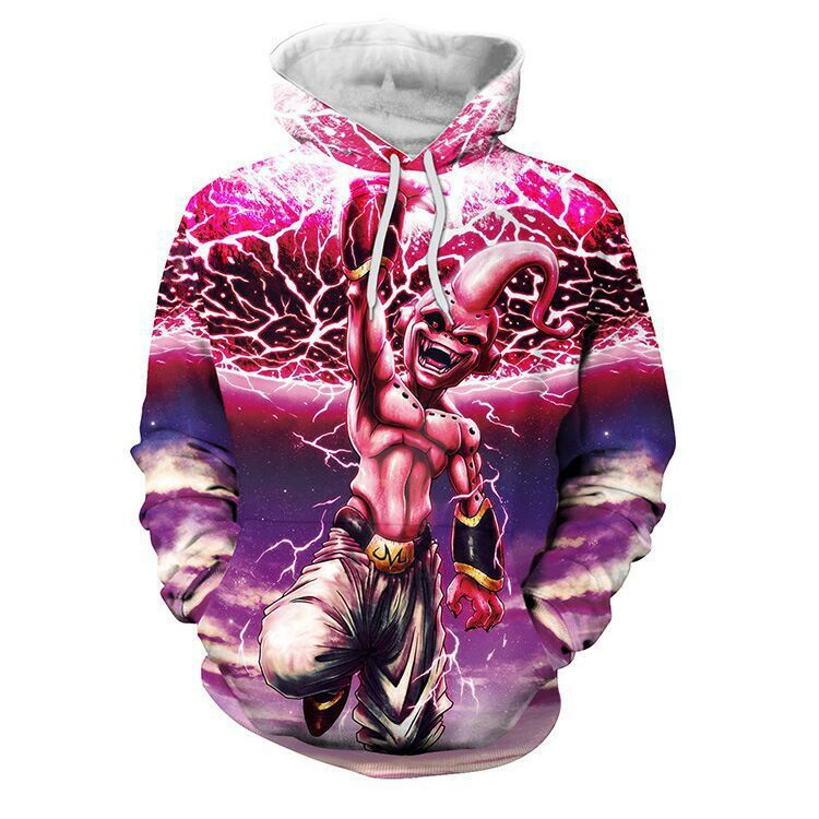 Anime Merchandise Hoodie - D Hoodie, Digital Print, Anime Merchandise,