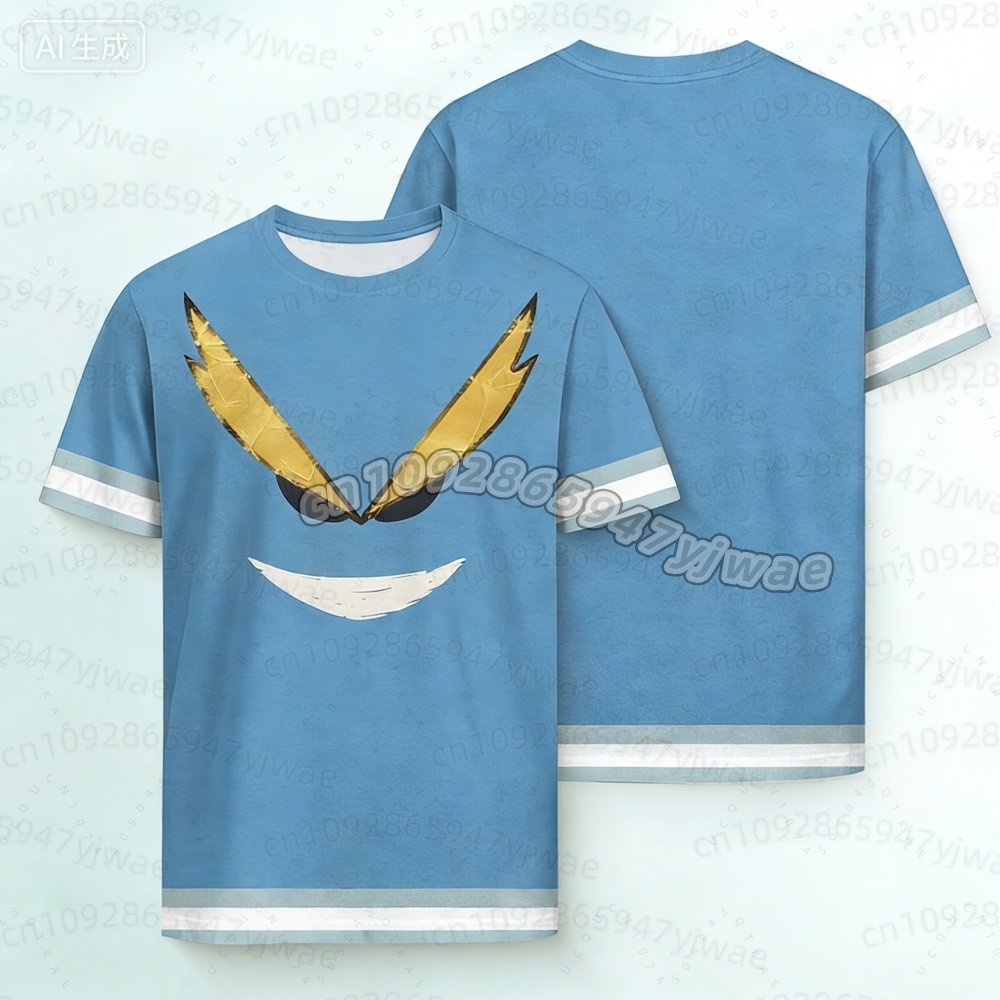 Anime Themed Merchandise - Summer Men's Women's My Hero T-shirt