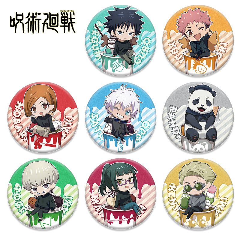Anime Badge Jujutsu Kaisen Dou - Gojo Anime Merchandise ulasan dan harga