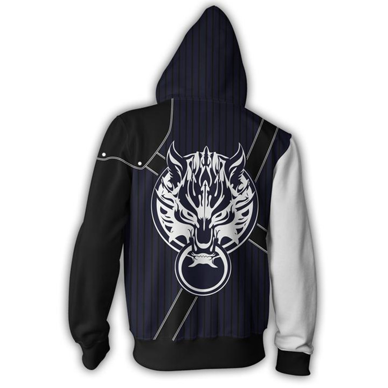 Final Fantasy Hoodie Digital P - Anime Merchandise Hoodie ulasan dan harga