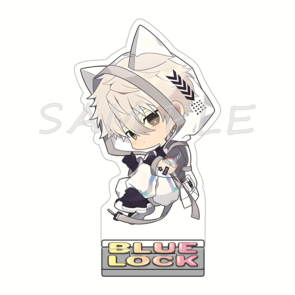 Blue Lock 10cm Acrylic Stand F - Anime Merchandise Hoodie ulasan dan harga