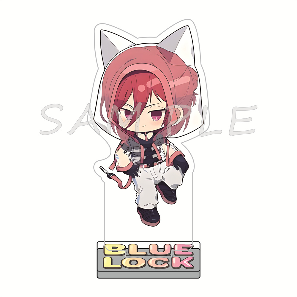 Blue Lock 10cm Acrylic Stand F - Anime Merchandise Hoodie ulasan dan harga