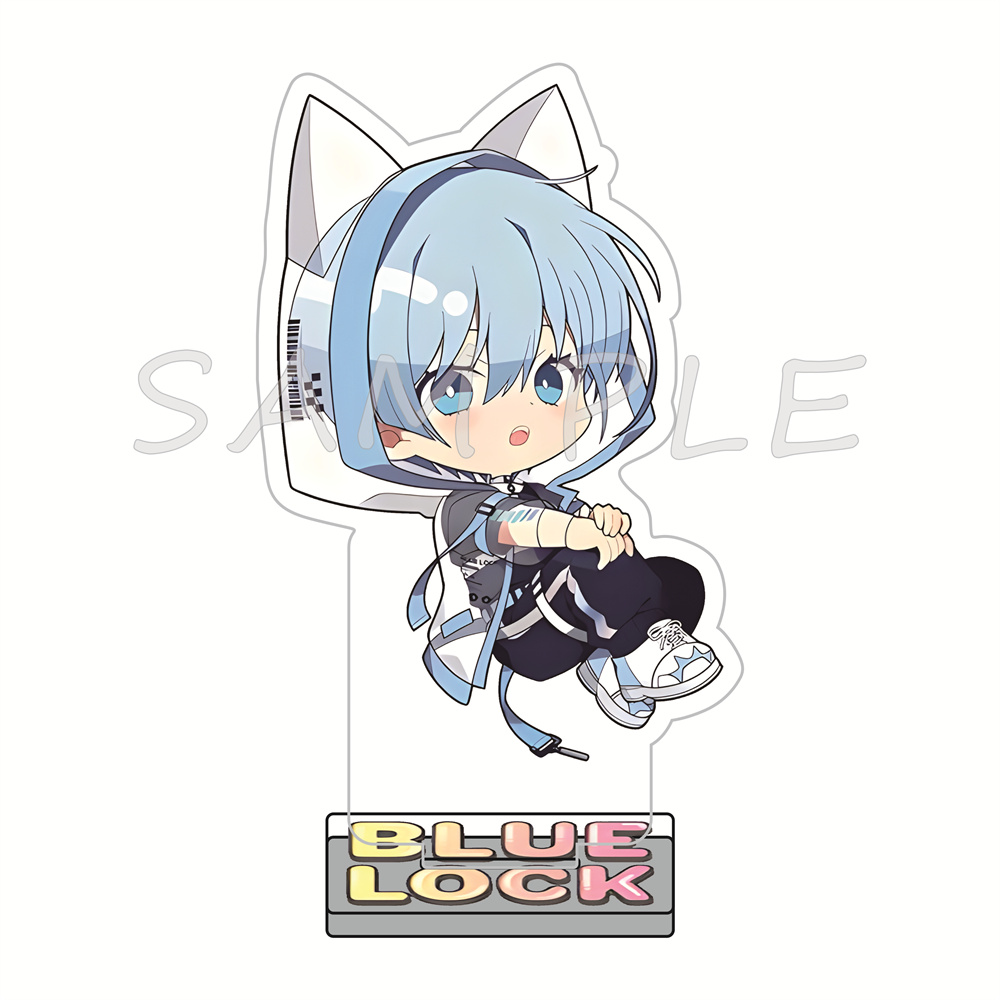 Blue Lock 10cm Acrylic Stand F - Anime Merchandise Hoodie ulasan dan harga