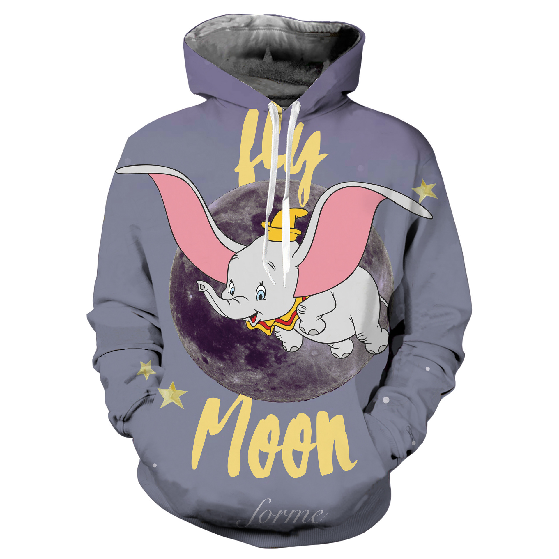 New Style Dumbo The Flying Ele - Anime Merchandise Hoodie ulasan dan harga