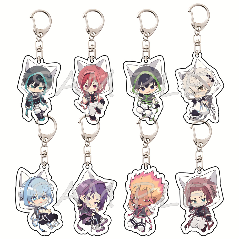 Blue Lock  6cm Acrylic Keychai - Anime Merchandise Hoodie ulasan dan harga