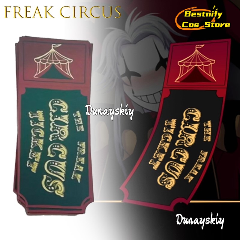 BFreak Circus Ticket Card Red  - Anime Merchandise In Japanese ulasan dan harga