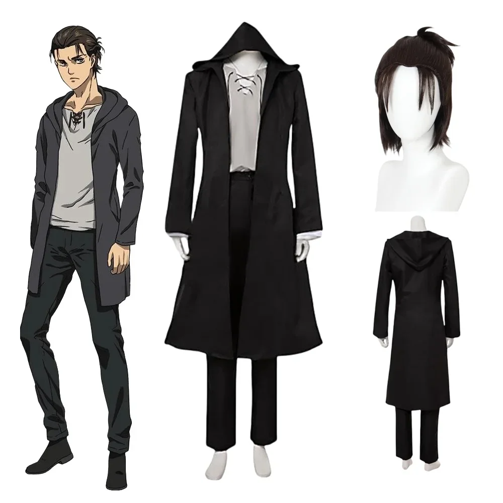 2026Eren Jaeger Cosplay Costum - Anime Themed Merchandise ulasan dan harga