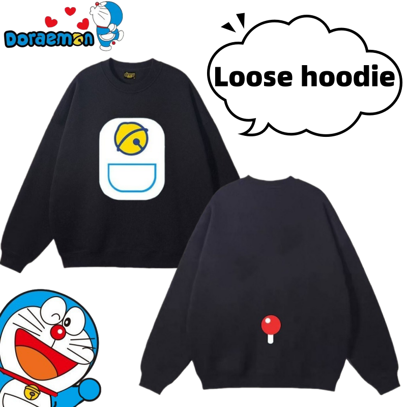 Doraemon crew neck cute creati - Anime Merchandise Hoodie ulasan dan harga