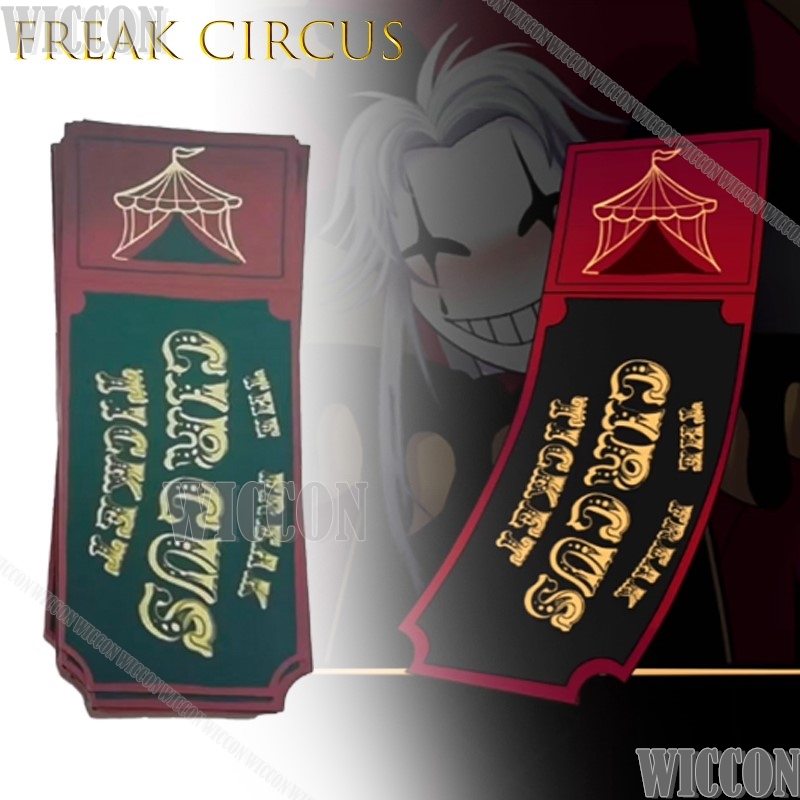 Freak Circus Ticket Card Red G - Anime Merchandise In Japanese ulasan dan harga
