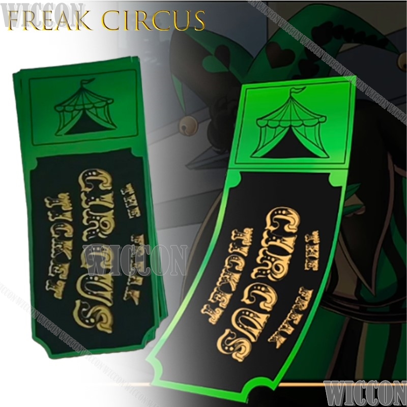 Freak Circus Ticket Card Red G - Anime Merchandise In Japanese ulasan dan harga