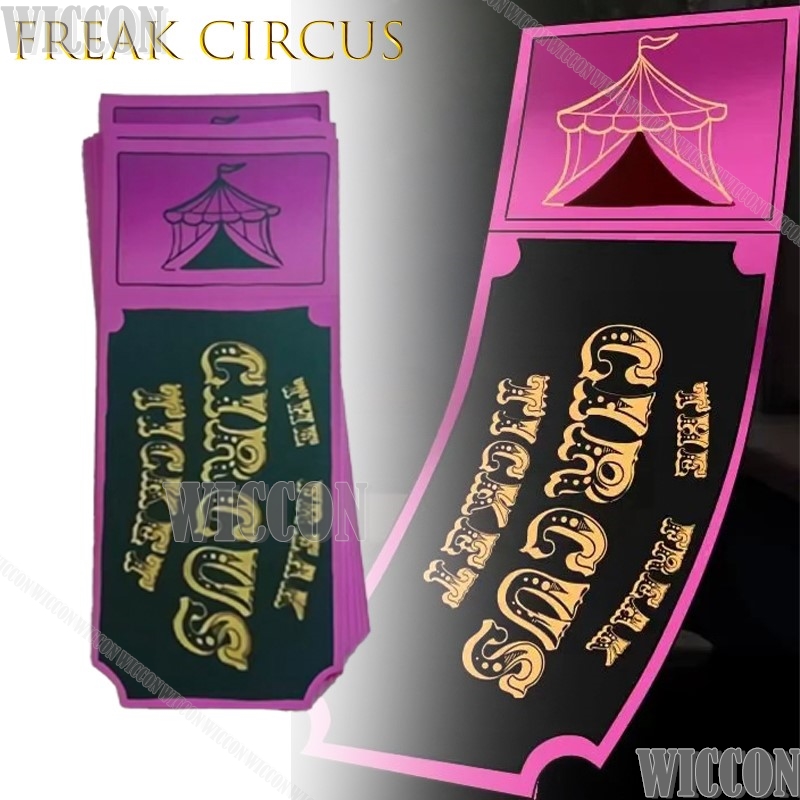 Freak Circus Ticket Card Red G - Anime Merchandise In Japanese ulasan dan harga