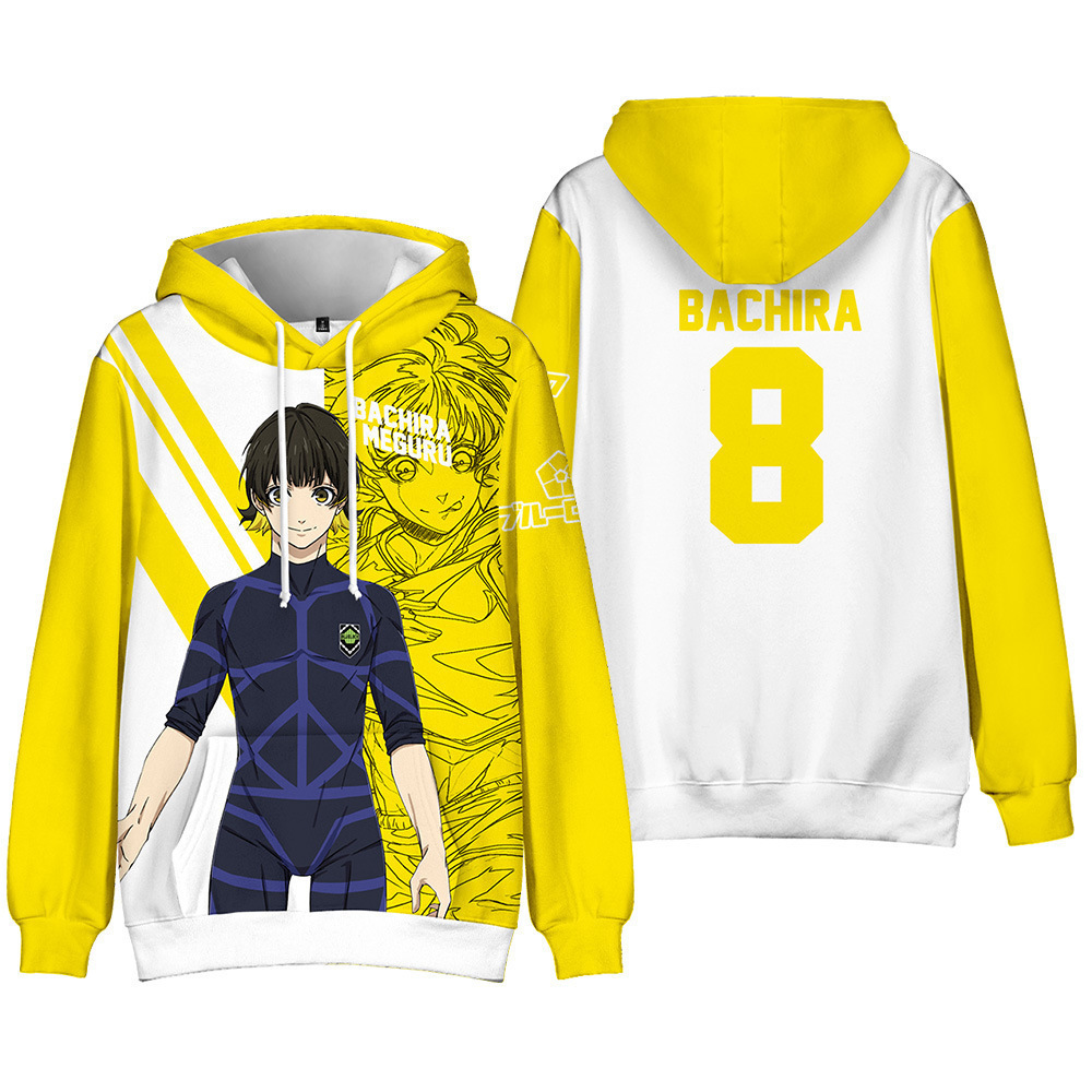 New anime BLUE LOCK merchandis - Anime Merchandise Hoodie ulasan dan harga