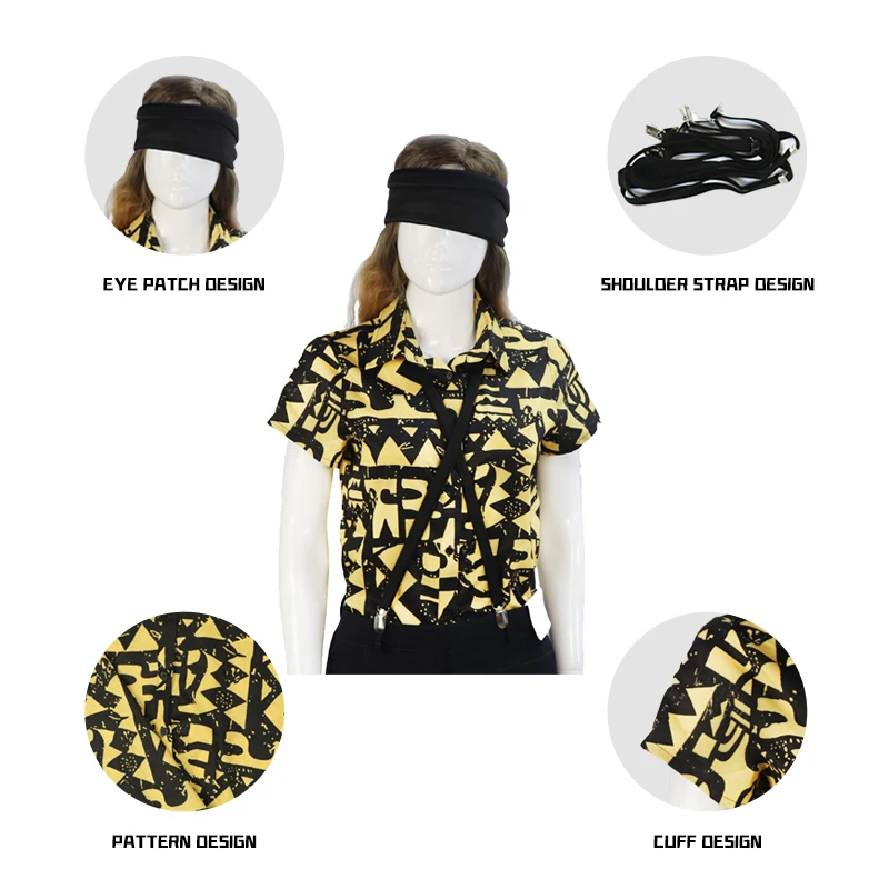 Eleven Yellow Shirt Belts Cosp - Anime Themed Merchandise ulasan dan harga