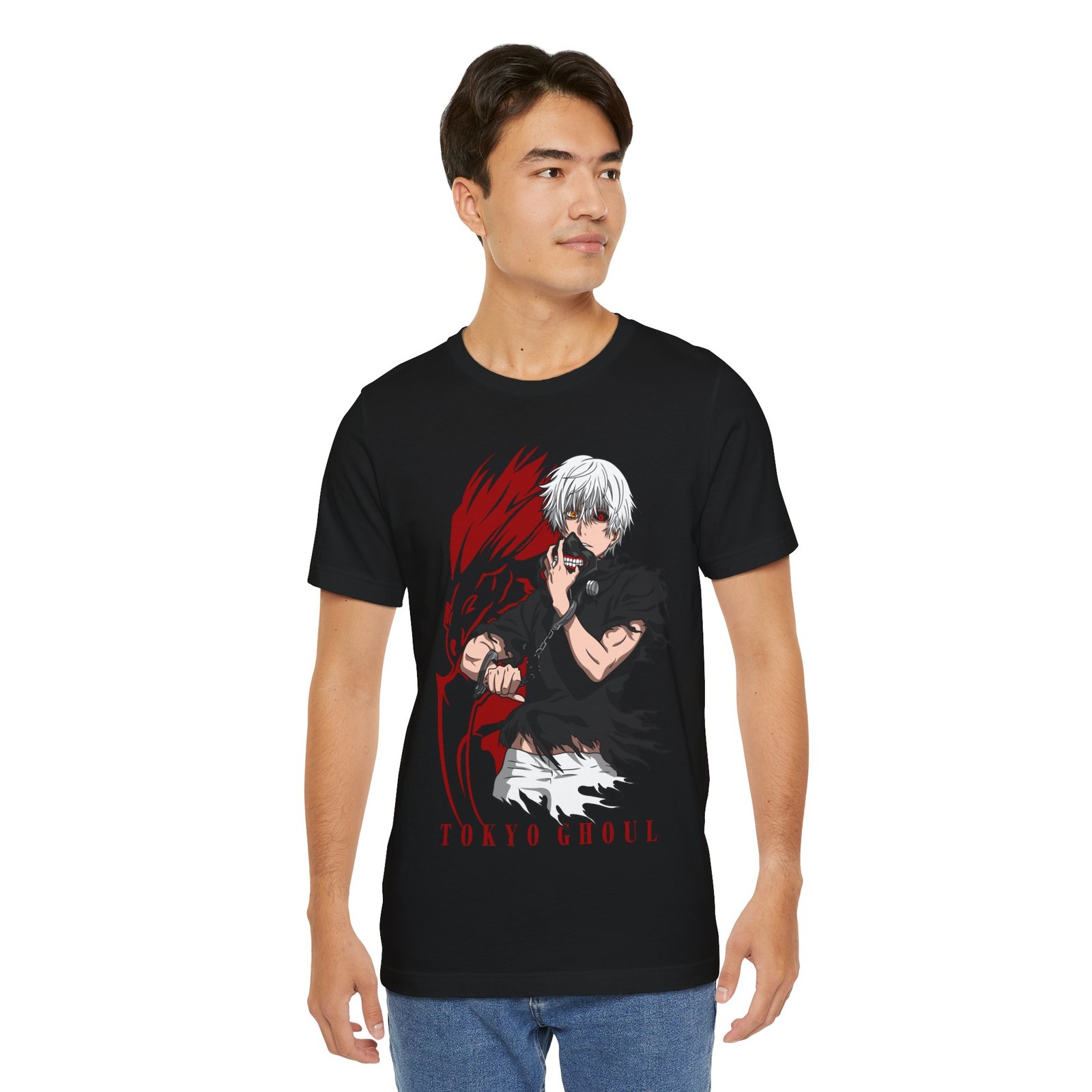 Tokyo Ghoul Anime Tee, Unisex  - Anime Merchandise T-Shirts ulasan dan harga