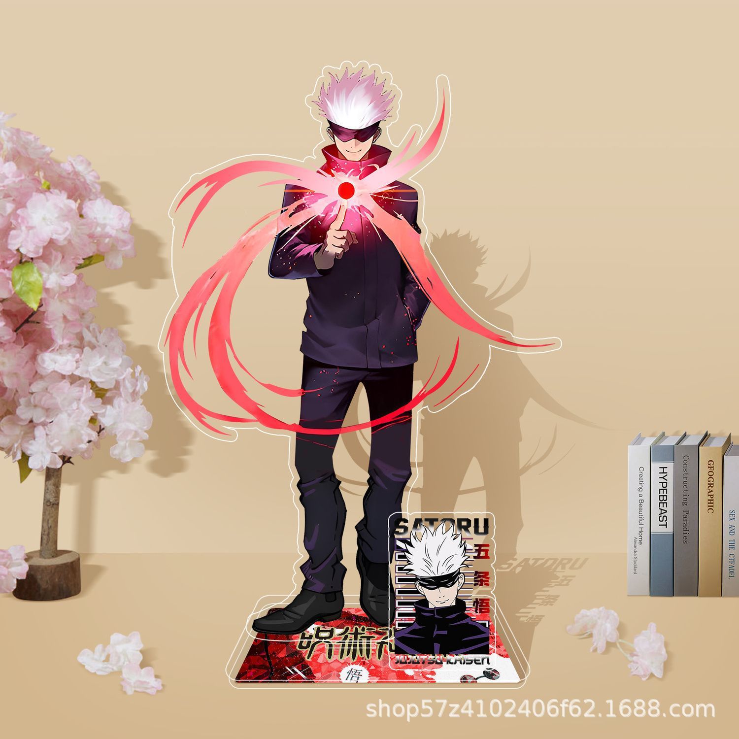 Anime Jujutsu Kaisen Acrylic S - Gojo Anime Merchandise ulasan dan harga