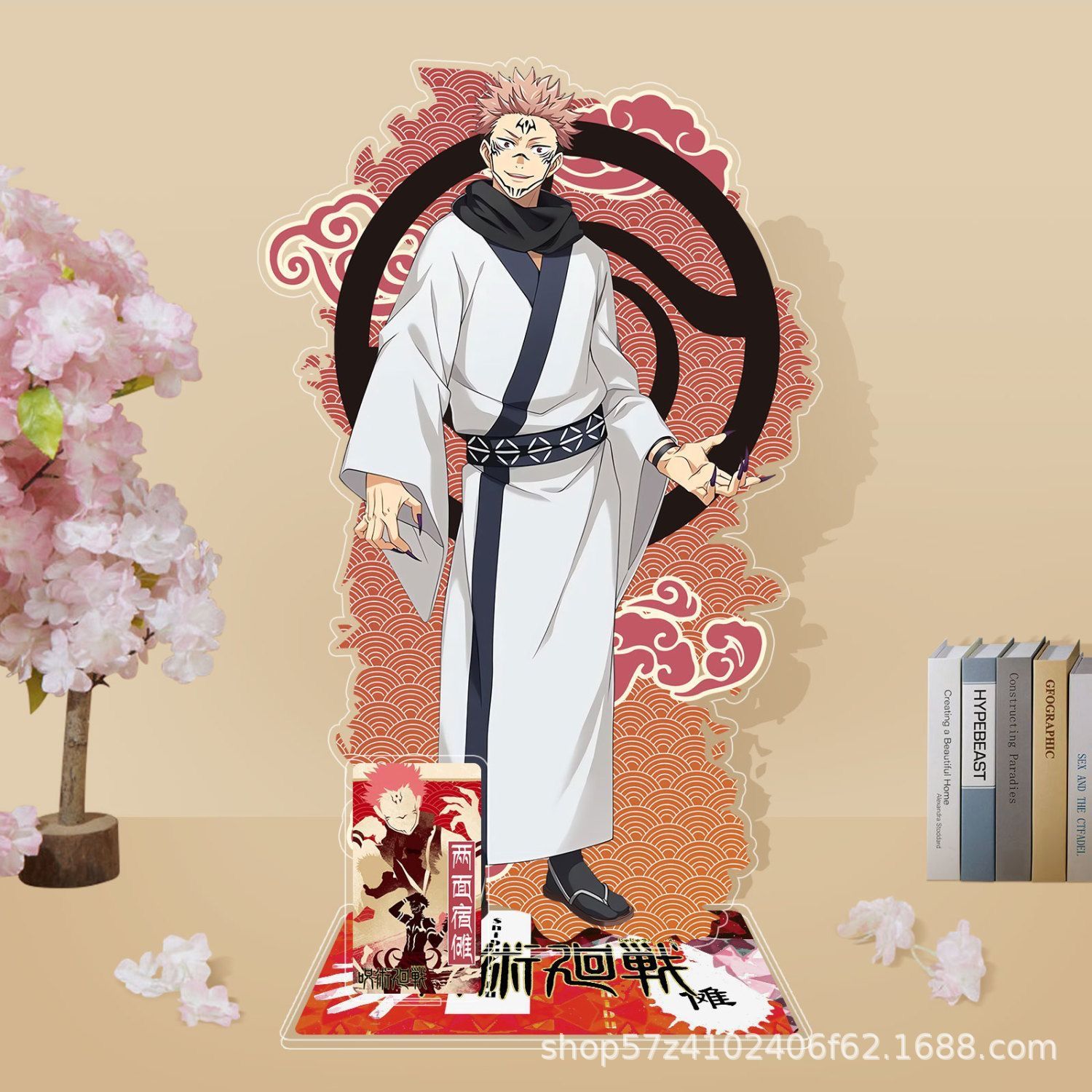 Anime Jujutsu Kaisen Acrylic S - Gojo Anime Merchandise ulasan dan harga