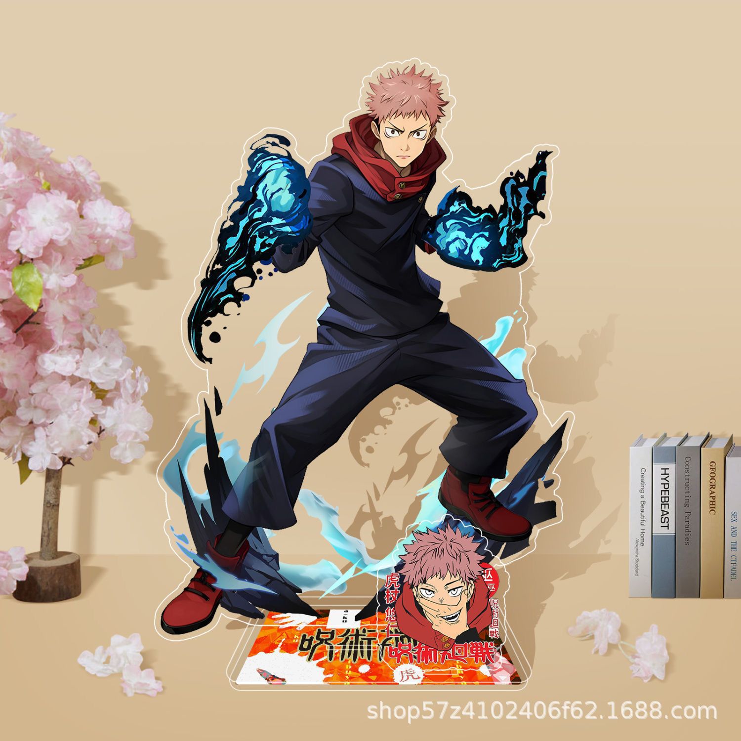 Anime Jujutsu Kaisen Acrylic S - Gojo Anime Merchandise ulasan dan harga