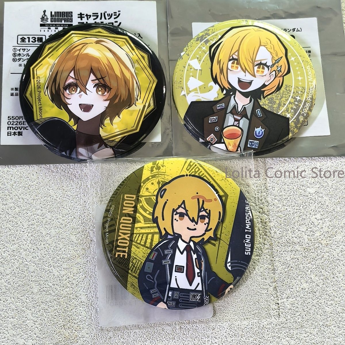 Official Japanese Goods Limbus - Anime Merchandise In Japanese ulasan dan harga