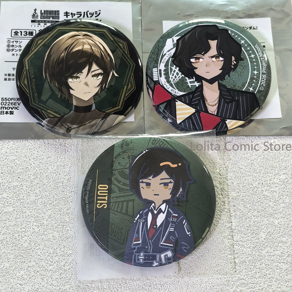 Official Japanese Goods Limbus - Anime Merchandise In Japanese ulasan dan harga