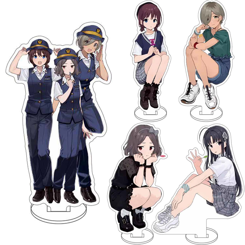 16CM Anime GIRLS BAND CRY Diam - Acrylic Stand Figure ulasan dan harga