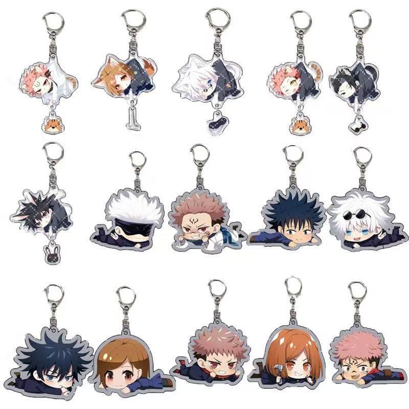 New Jujutsu Kaisen Acrylic Key - Gojo Anime Merchandise ulasan dan harga